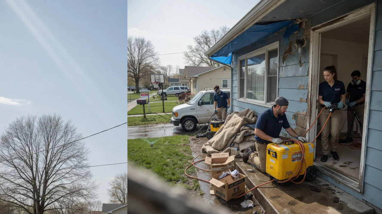 Basement Flood Cleanup in Amboy, IN near me